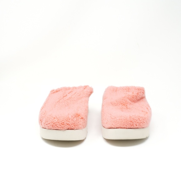 Ugg Women's Fuzz Sugar Terry Backless Platform Slip On Slippers Shoes Pink 7 - Picture 2 of 4